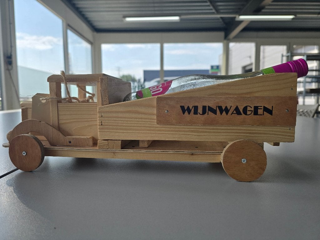Houten Bierwagen en wijnwagen, Ophalen, Nieuw, Pack&Zo, Minder dan 5 flessen
