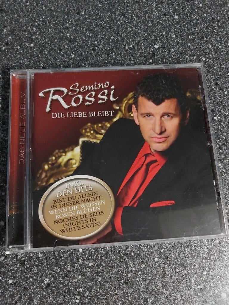 CD SEMINO ROSSI DIE LIEBE BLEIBT, Cd's en Dvd's, Cd's | Schlagers, Gebruikt, Ophalen of Verzenden