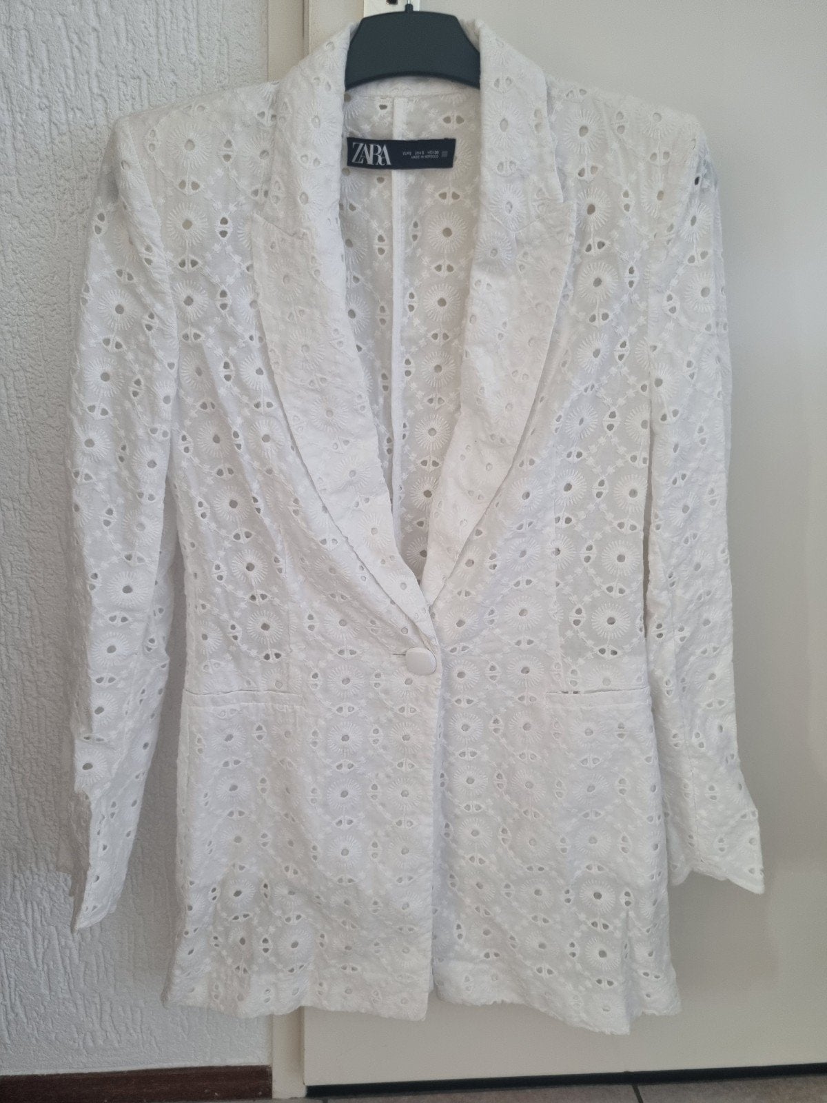 Nieuwe witte blazer, Ophalen, Nieuw, Maat 36 (S), Wit