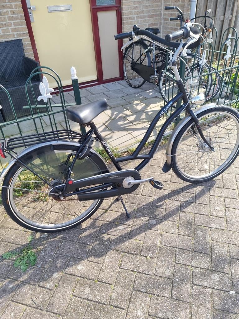 Moederfiets, Fietsen en Brommers, Fietsen | Dames | Moederfietsen, 2 zitjes, Gebruikt, Versnellingen, Ophalen