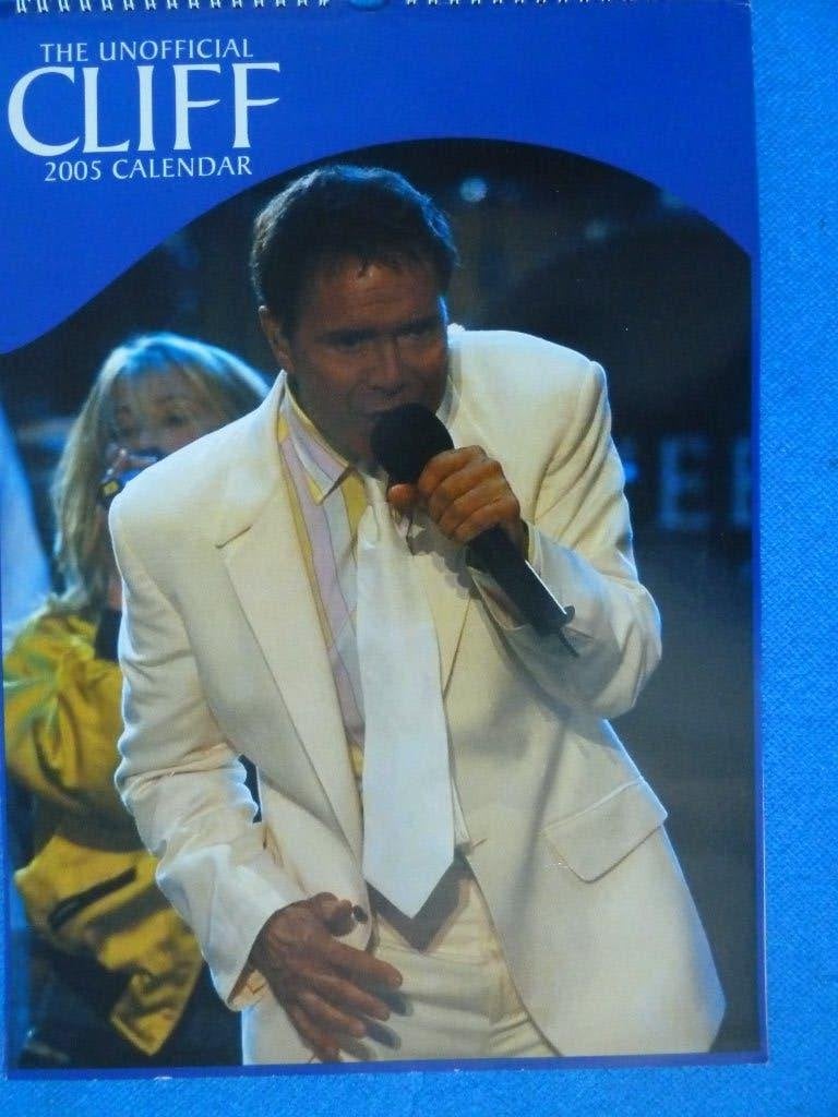 Cliff Richard Kalender, Ophalen of Verzenden, Zo goed als nieuw, Foto of Kaart