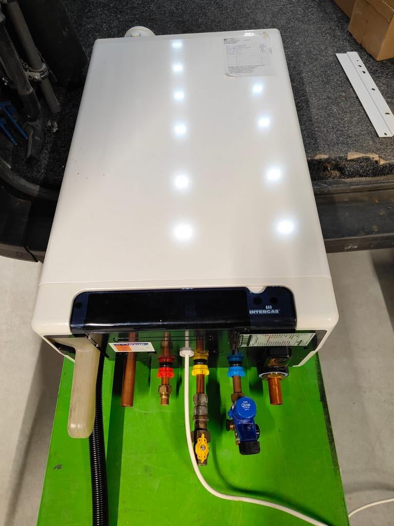 Intergas Kompakt HRE 36/30 CV-ketel (2013), Ophalen, 30 tot 80 cm, Gebruikt, Cv-ketel of Combi-ketel