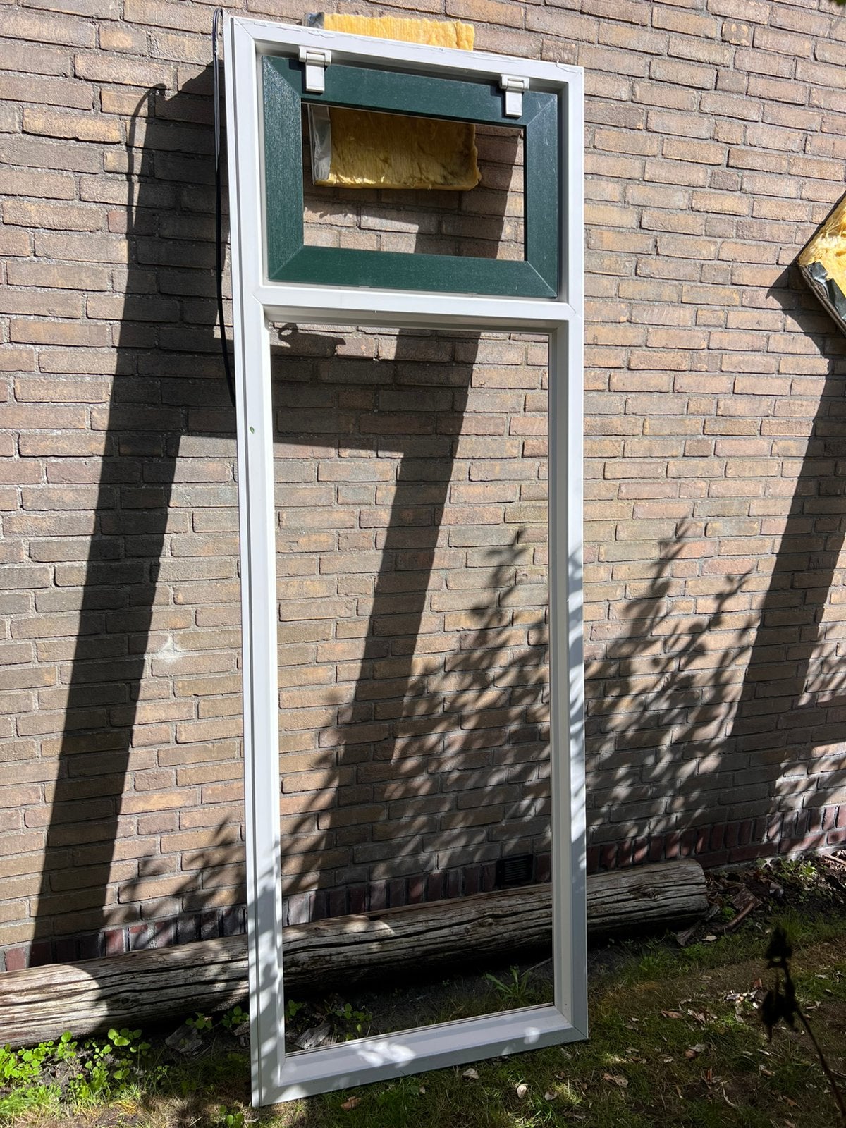 Kunstof kozijn 250x86, Kunststof, Raamkozijn, Zo goed als nieuw, 225 cm of meer