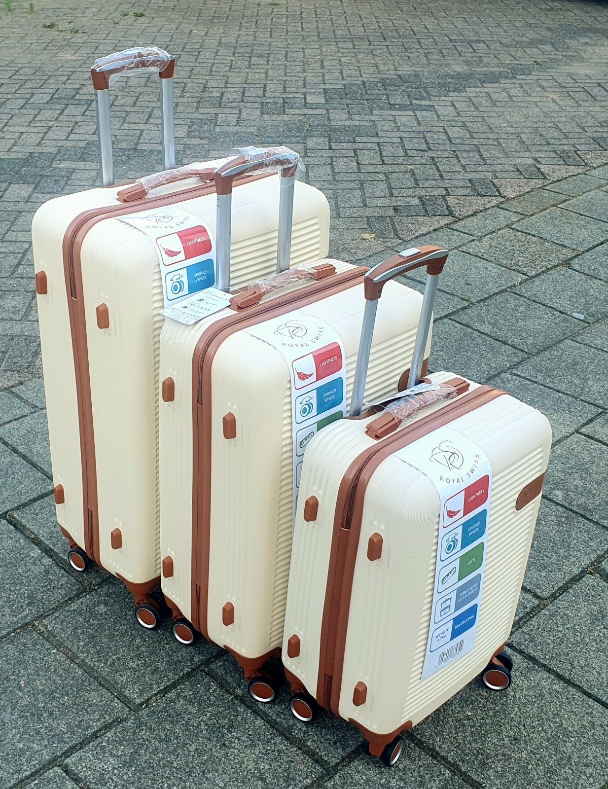 Diverse lichtgewicht koffers vanaf € 20 per stuk NIEUW, Wieltjes, Overige materialen, Koffers, Nieuw