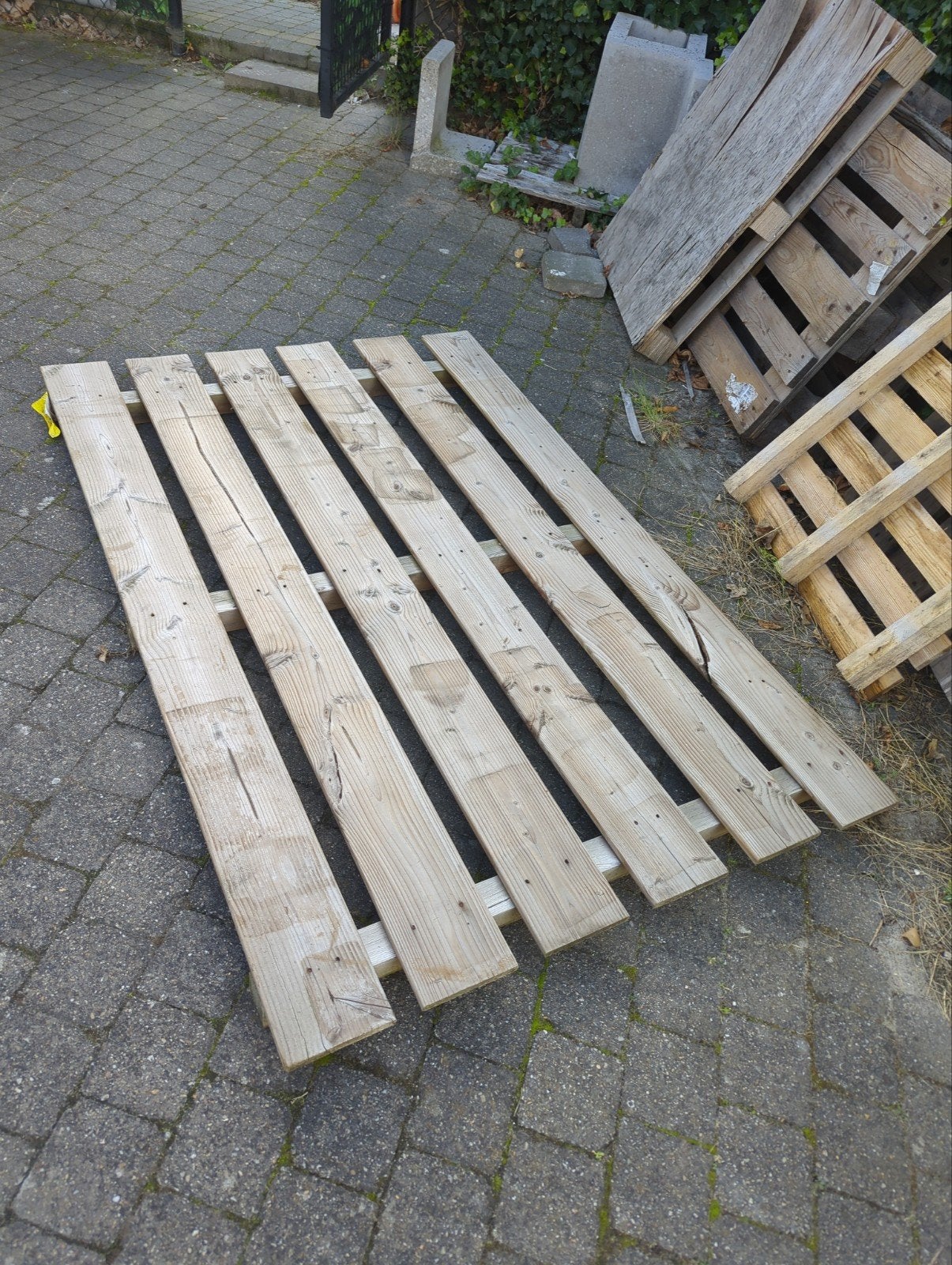 gratis op te halen Houten Pallet - Gebruikt, Ophalen, Gebruikt, 25 tot 50 mm, Pallet
