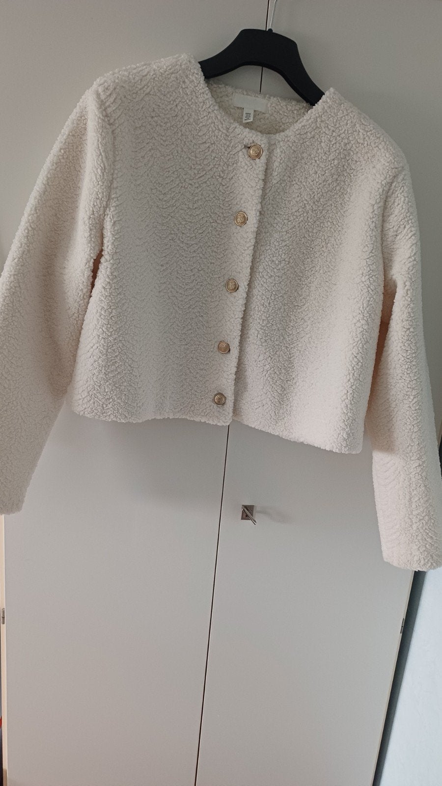 Teddy  Jasje XL (H&M), H&M, Beige, Maat 46/48 (XL) of groter, Nieuw