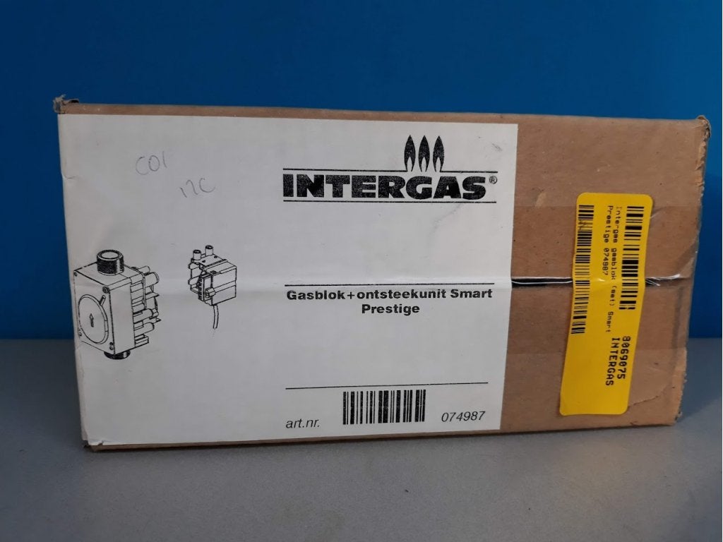 Gasblok (vervangingset) Intergas Smart Prestige Art.nr074987, Doe-het-zelf en Verbouw, Verwarming en Radiatoren, Niet ingevuld
