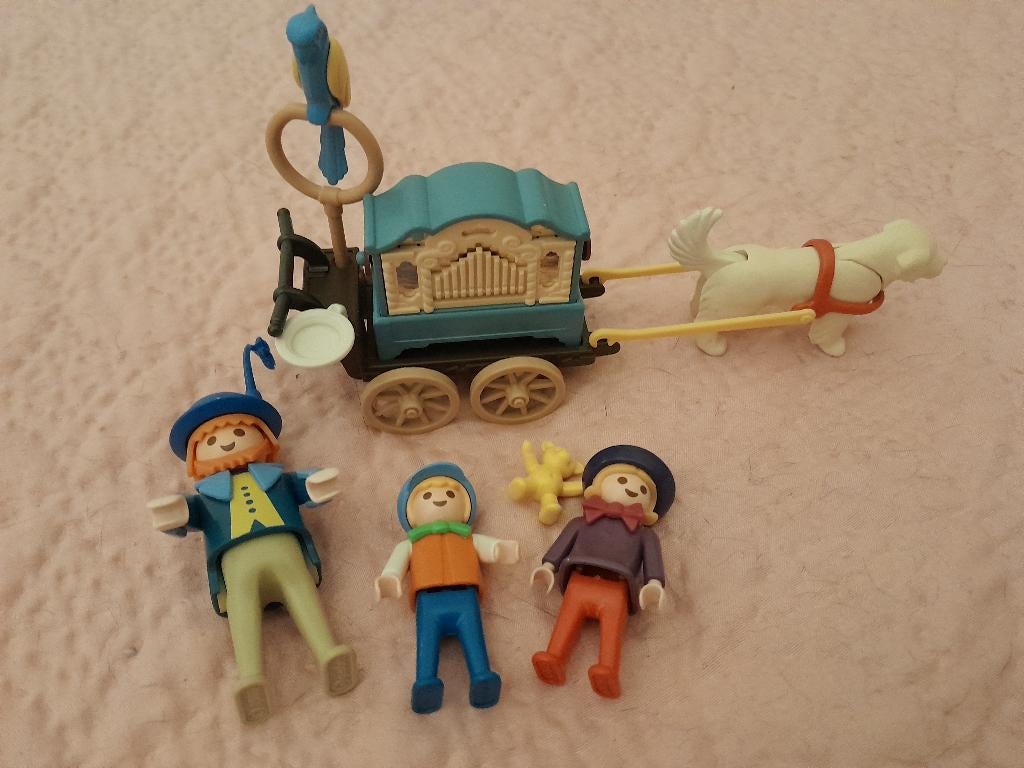 playmobil victoriaanse orgelman, Verzenden, Zo goed als nieuw, Complete set