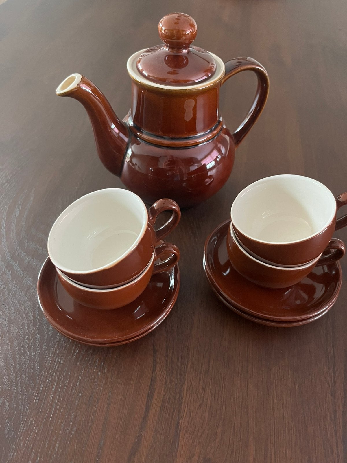 Koffie/thee servies, Ophalen