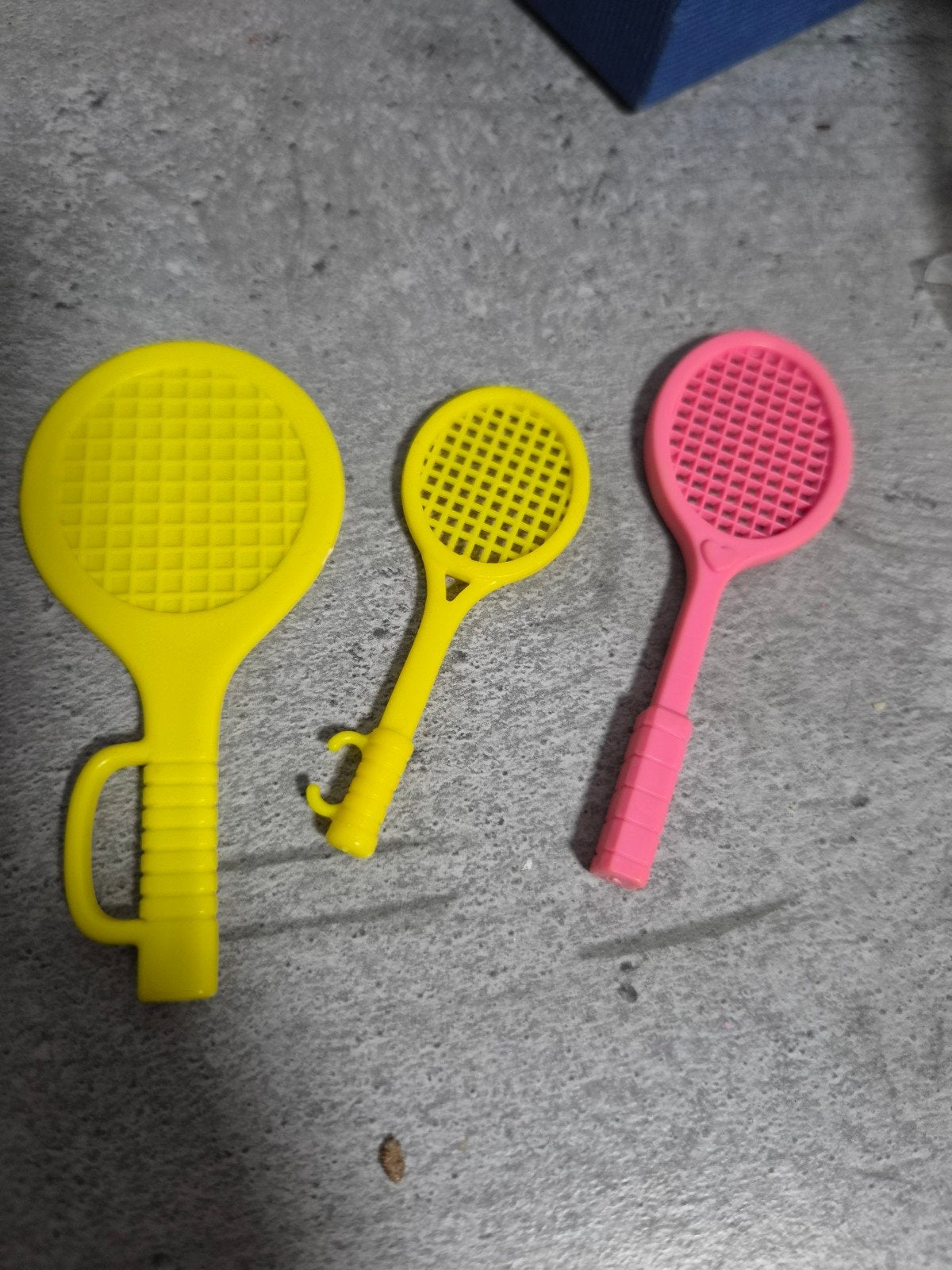 Barbie tennisrackets - Geel en Roze, Ophalen of Verzenden, Gebruikt