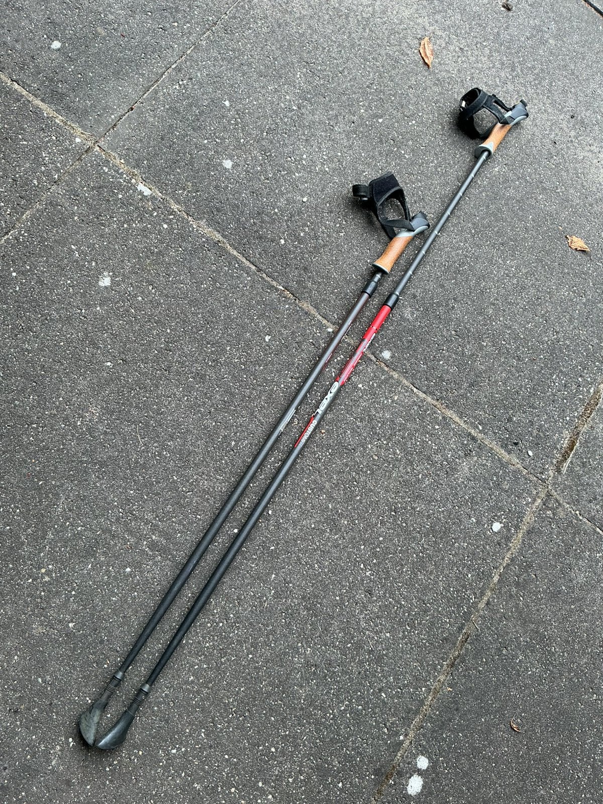 Exel nordic walking poles 100-135 cm, Diversen, Ophalen, Verstelbaar, Gebruikt