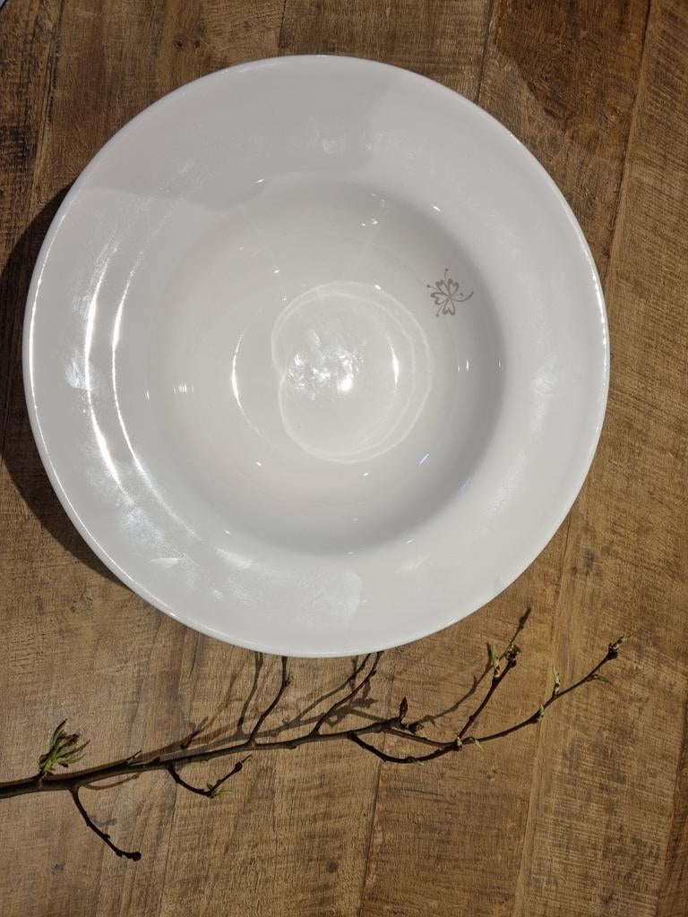 7 diepe Riverdale borden XL 35cm doorsnee, Huis en Inrichting, Ophalen of Verzenden, Zo goed als nieuw, Overige stijlen, Bord(en)