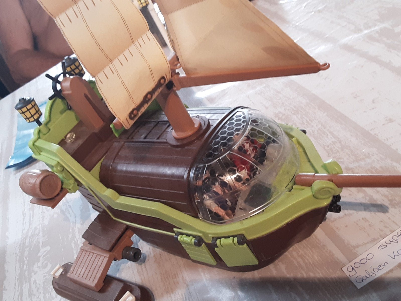 9000 galjoen schip kameleon super 4, Complete set, Voertuig, Ophalen of Verzenden, Zo goed als nieuw