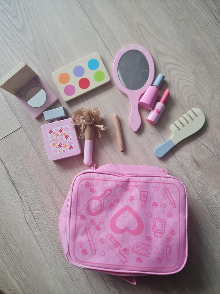 Houten make-up setje, Kinderen en Baby's, Speelgoed | Houten speelgoed, Ophalen of Verzenden, Nieuw, Overige typen