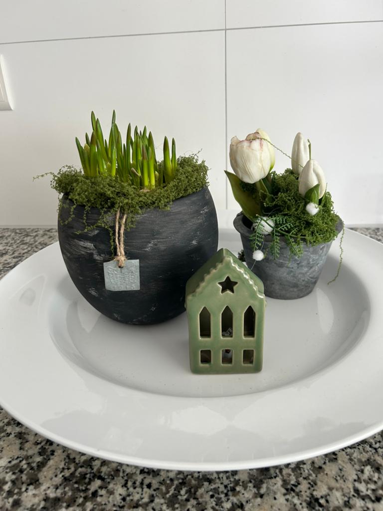 Degelijke mooie witte schaal decoratie of serveren, Ophalen of Verzenden, Zo goed als nieuw, Rond