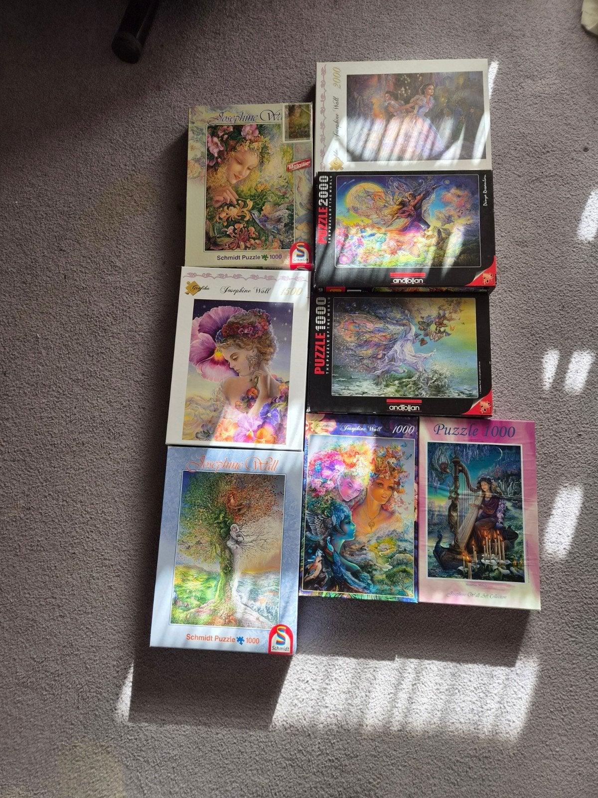 Josephine Wall legpuzzels, Ophalen of Verzenden, Meer dan 1500 stukjes