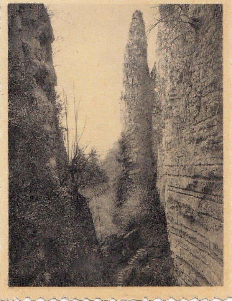 Echternach, Petite Suisse Luxembourgeoise, Gorge du Loup, Gebruikt, Foto, 1940 tot 1960, Buitenland