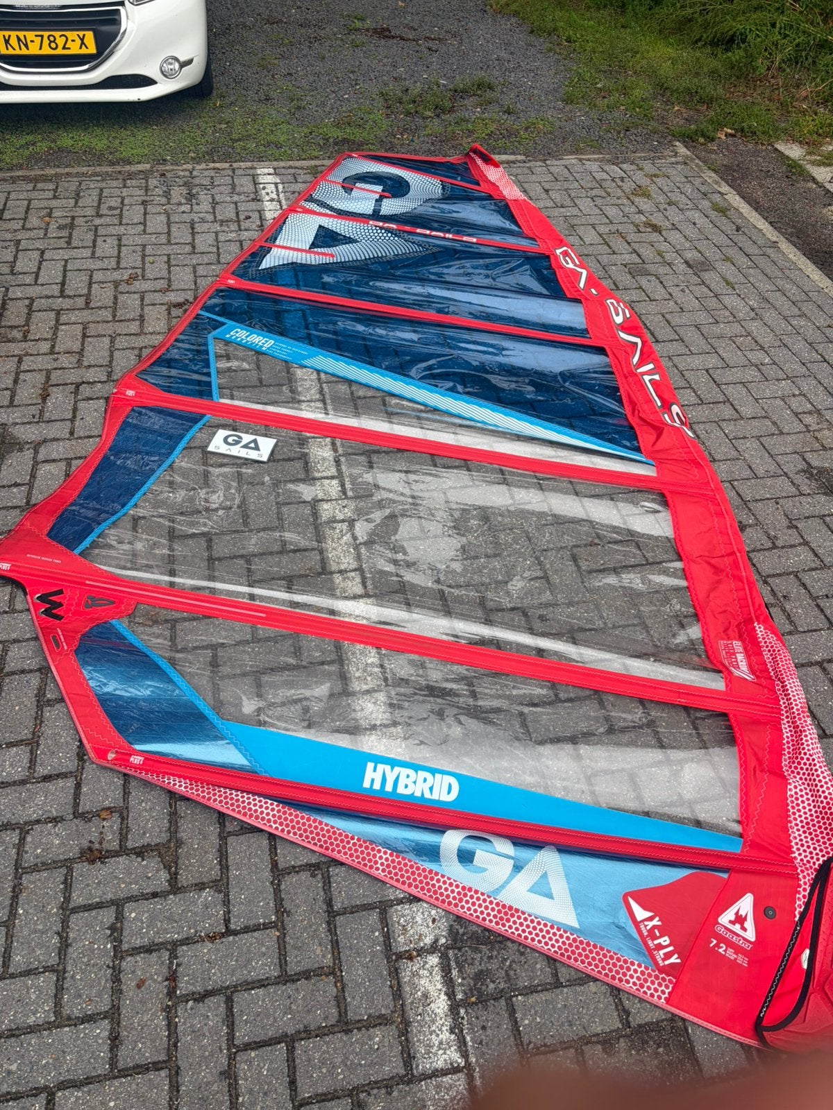 Gaastra Hybrid 7.2 uit 2021, Watersport en Boten, Ophalen, Gaastra, 6.5 m² tot 8 m², Zo goed als nieuw