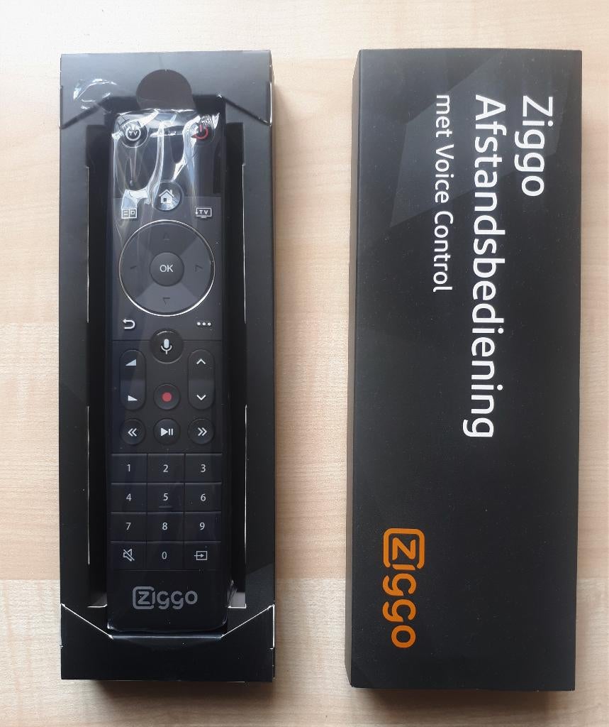 ziggo afstandsbediening met voice control nieuw, Ophalen of Verzenden, Nieuw, Origineel, Tv