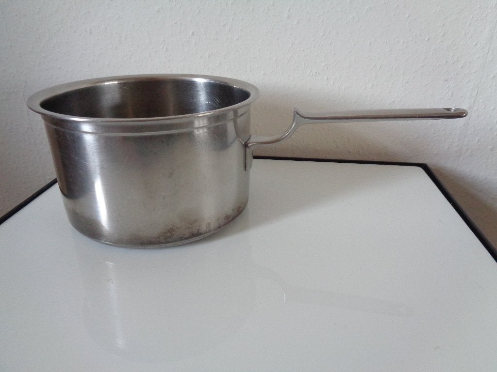 Dick Simonis steelpan Gero, Huis en Inrichting, Ophalen of Verzenden, Gebruikt, Overige materialen, Pannenset