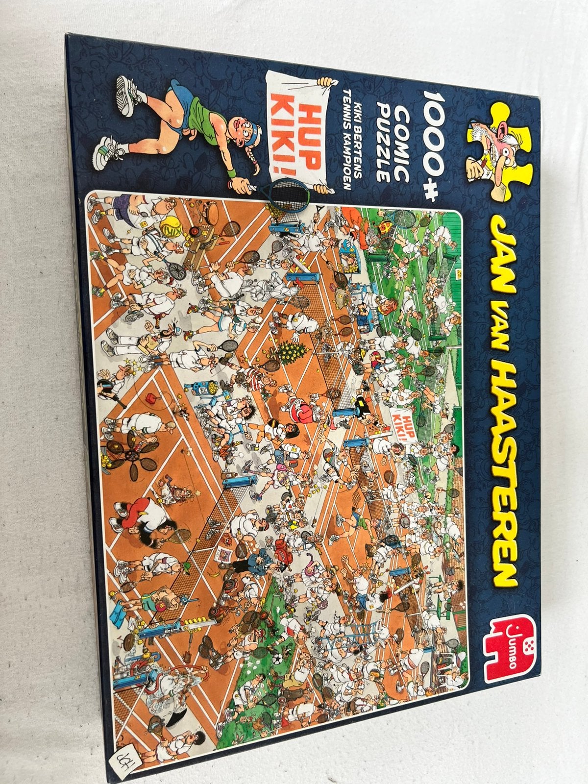 Puzzel Jan Van Haasteren, Tennis Kampioen, Ophalen of Verzenden, 500 t/m 1500 stukjes, Zo goed als nieuw