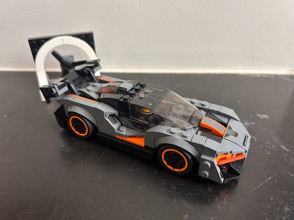LEGO Speed Champions 75892 McLaren Senna – compleet, Gebruikt, Lego, Inclusief instructies, Complete set