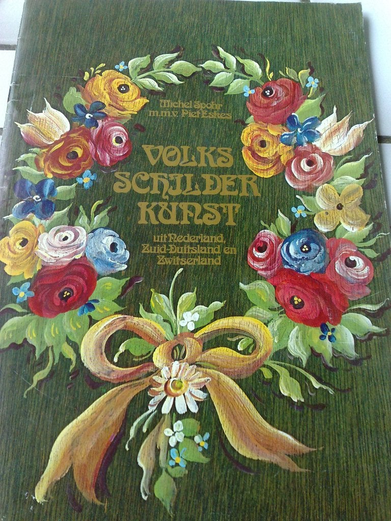 Boek = Volksschilderkunst - Gerti Lang, Boeken, Hobby en Vrije tijd, Verzenden, Zo goed als nieuw, Overige onderwerpen