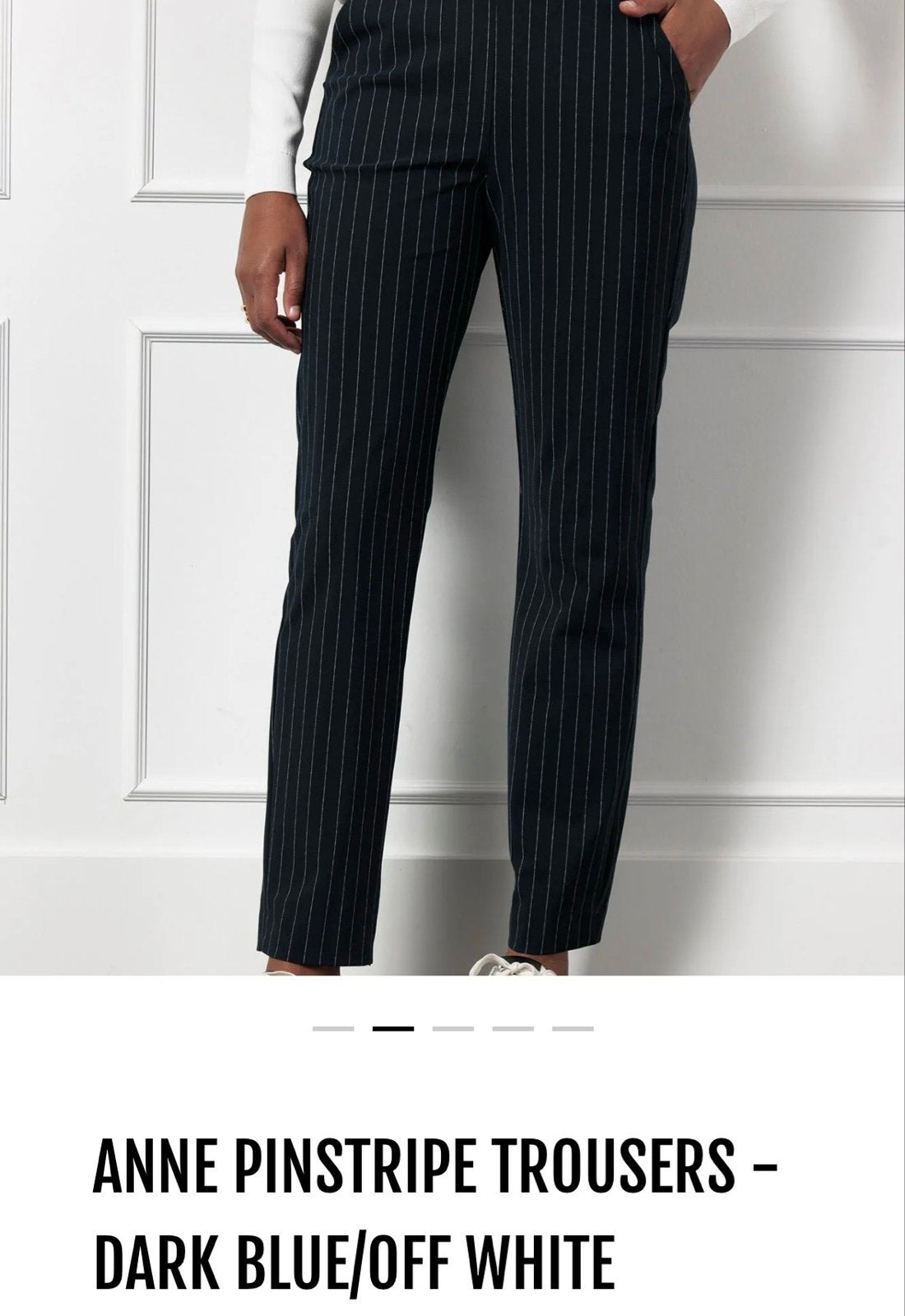 Studio Anneloes.broek - Donkerblauw/Gebroken Wit, Blauw, Ophalen of Verzenden, Zo goed als nieuw, Maat 36 (S)