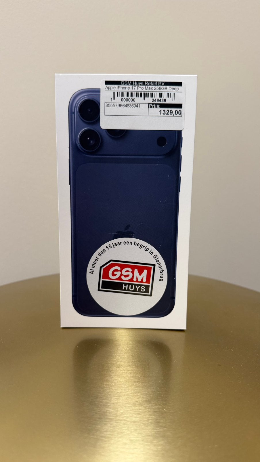 Apple iPhone 17 Pro Max 256GB Deep Blue, 256 GB, Amsterdam, Nieuw, Ophalen of Verzenden