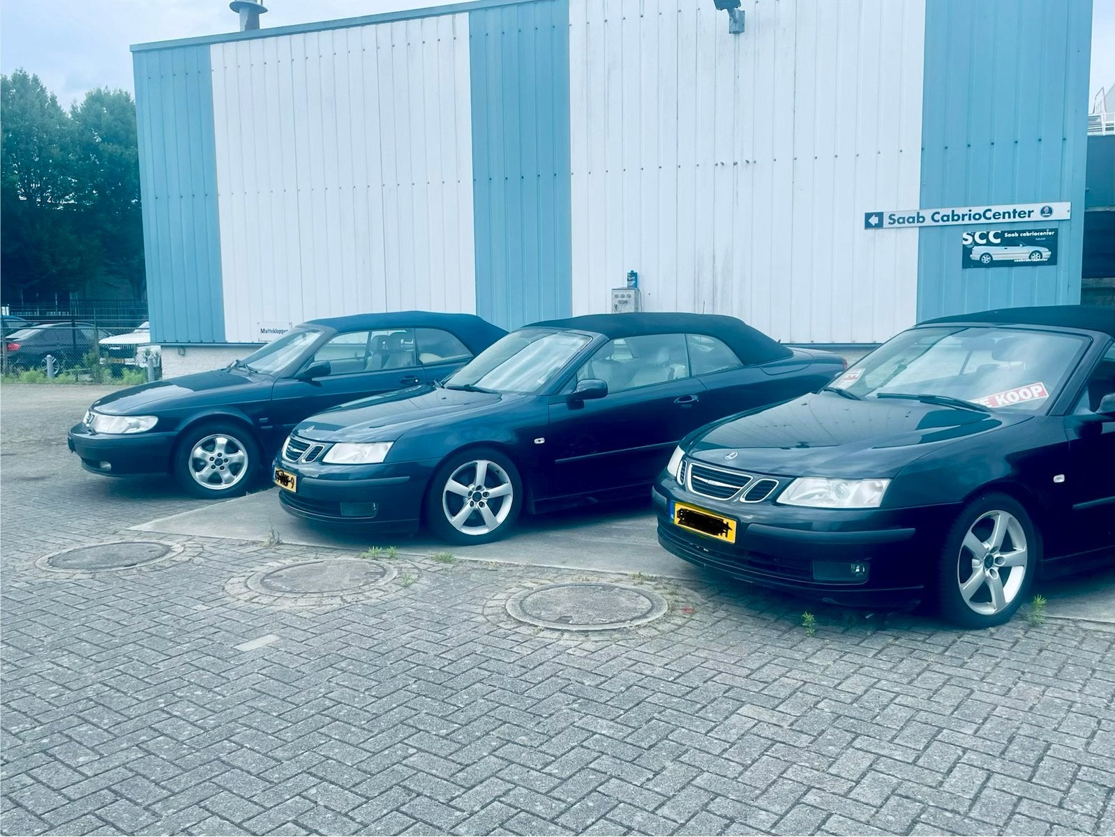 Saab Cabrio 3 x 1750 per stuk..., Auto's, Overige kleuren, Cabriolet, Onderhoudsboekje, Te koop