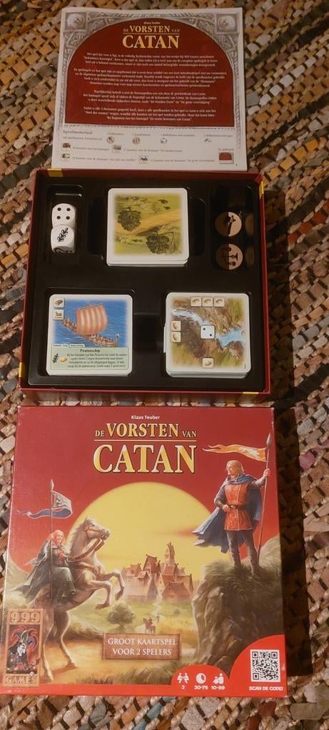 De Vorsten van Catan - 5in1 kaartspel (2 spelers) 999 Games, Hobby en Vrije tijd, Gezelschapsspellen | Kaartspellen, Een of twee spelers
