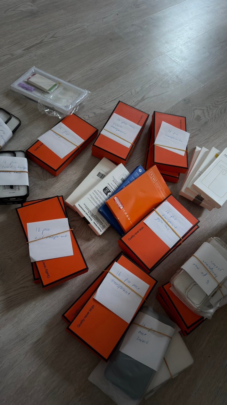 Partij telefoonhoesjes A merk, Telecommunicatie, Nieuw, Hoesje of Tasje, Ophalen of Verzenden, Meerkleurig