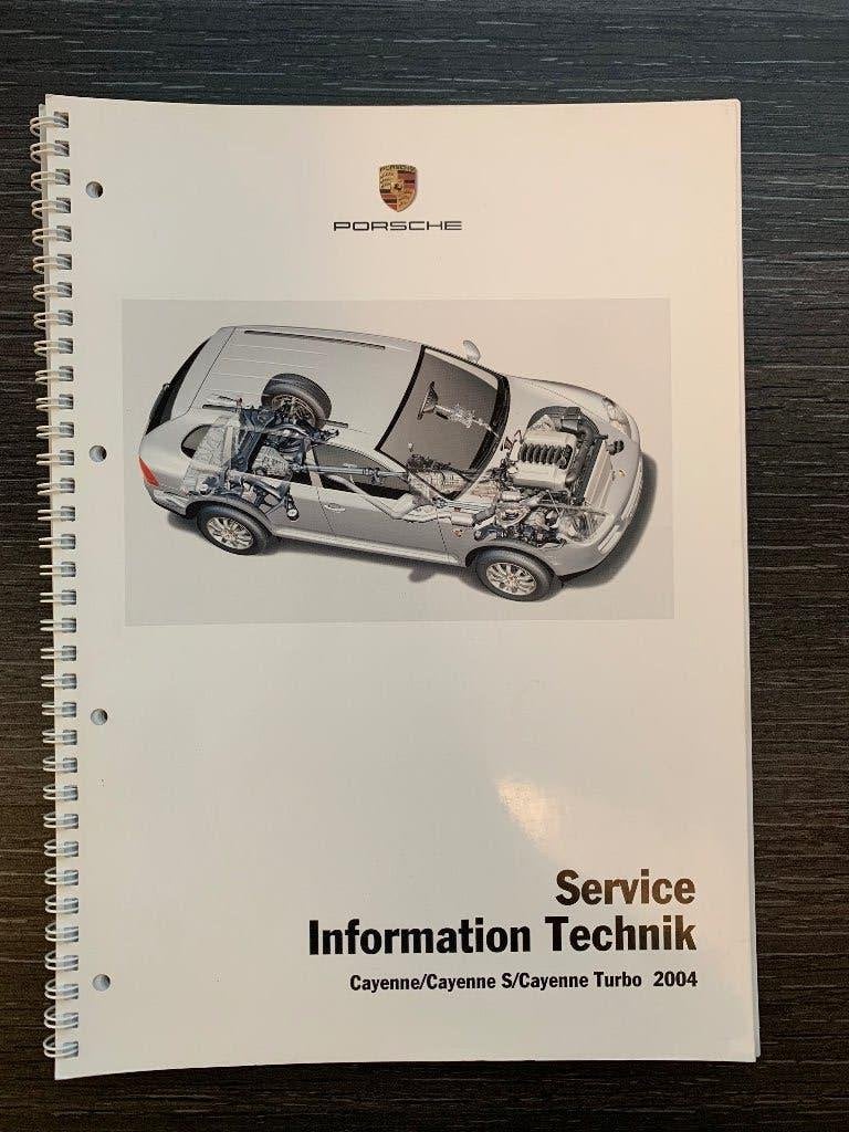 Service Information Technik boek Porsche Cayenne 2004 nieuw, Boeken, Porsche, Nieuw, Ophalen of Verzenden, Porsche