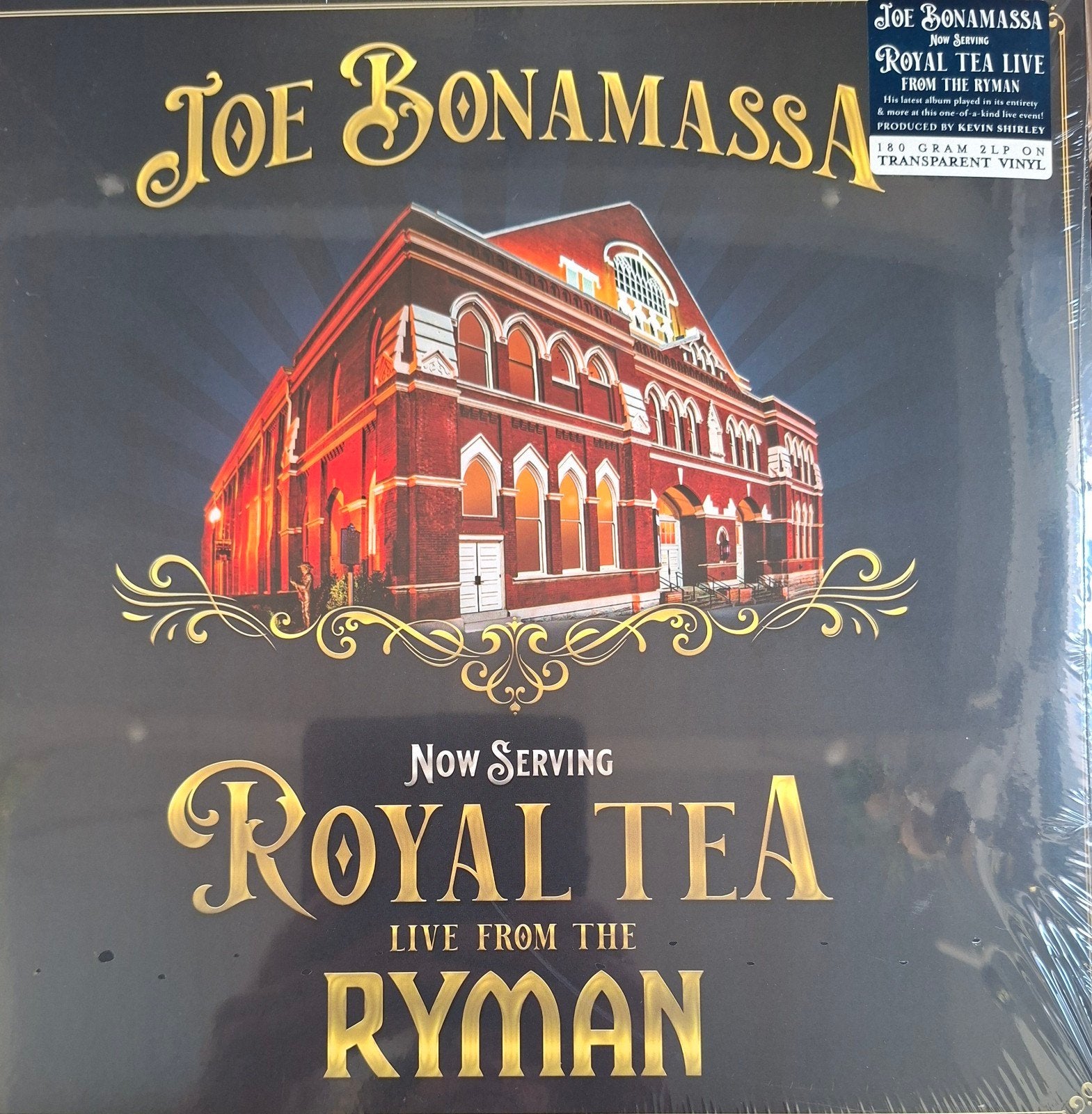 2lp Joe Bonamassa + Royal Tea . Live from the Ryman, Cd's en Dvd's, Vinyl | Jazz en Blues, Ophalen of Verzenden, Nieuw in verpakking