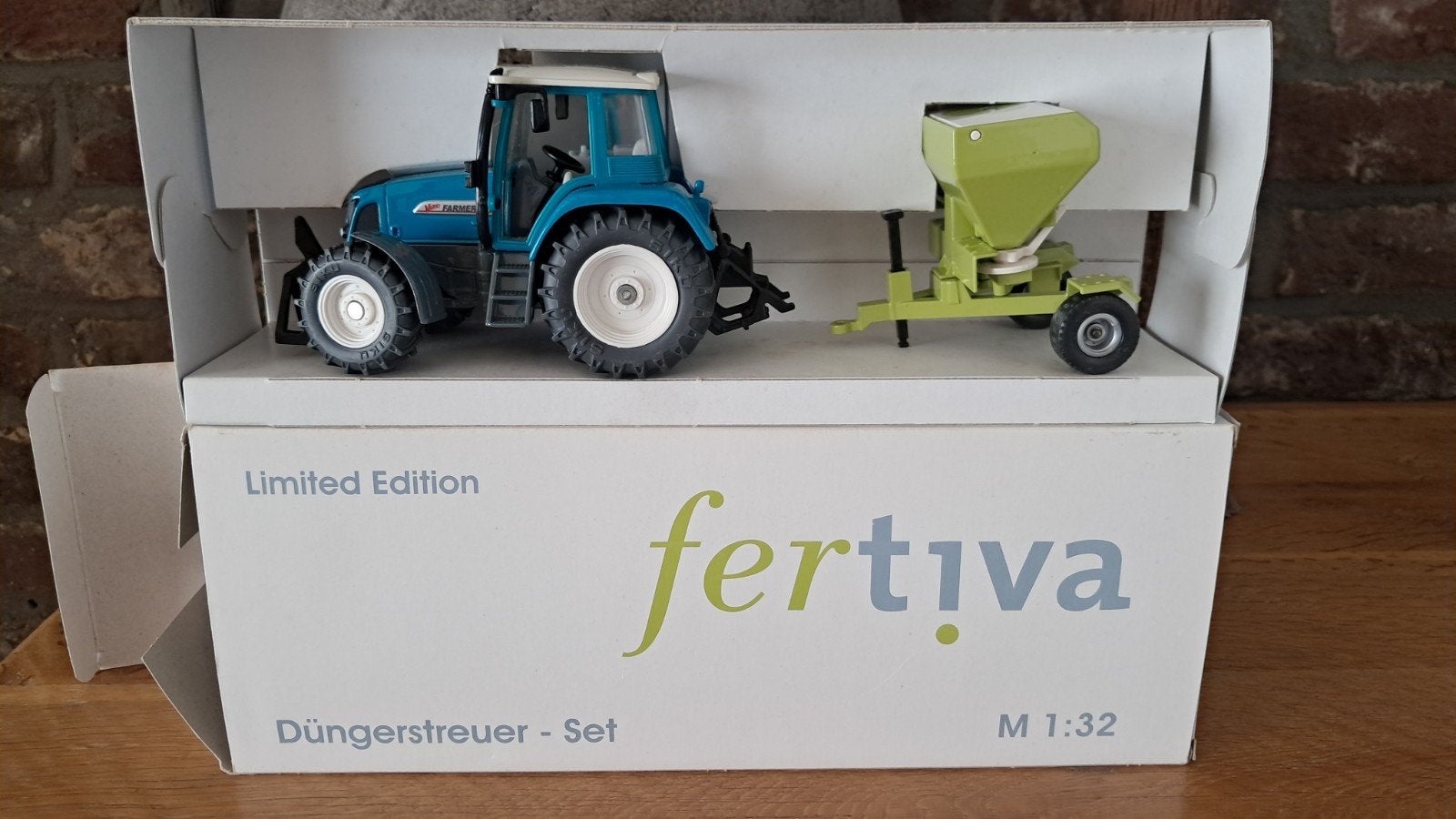 Siku Fendt Fertiva dungersteuer set, Ophalen of Verzenden, Nieuw, Tractor of Landbouw, SIKU