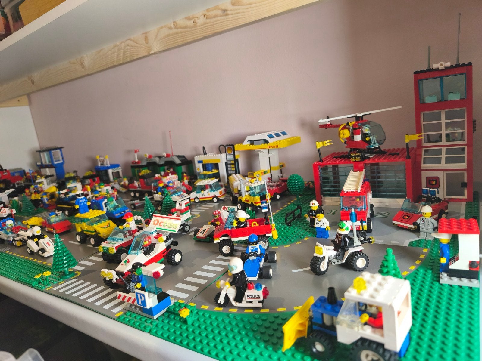 Grote Lego vintage stad., Lego, Ophalen of Verzenden, Compleet, Complete set