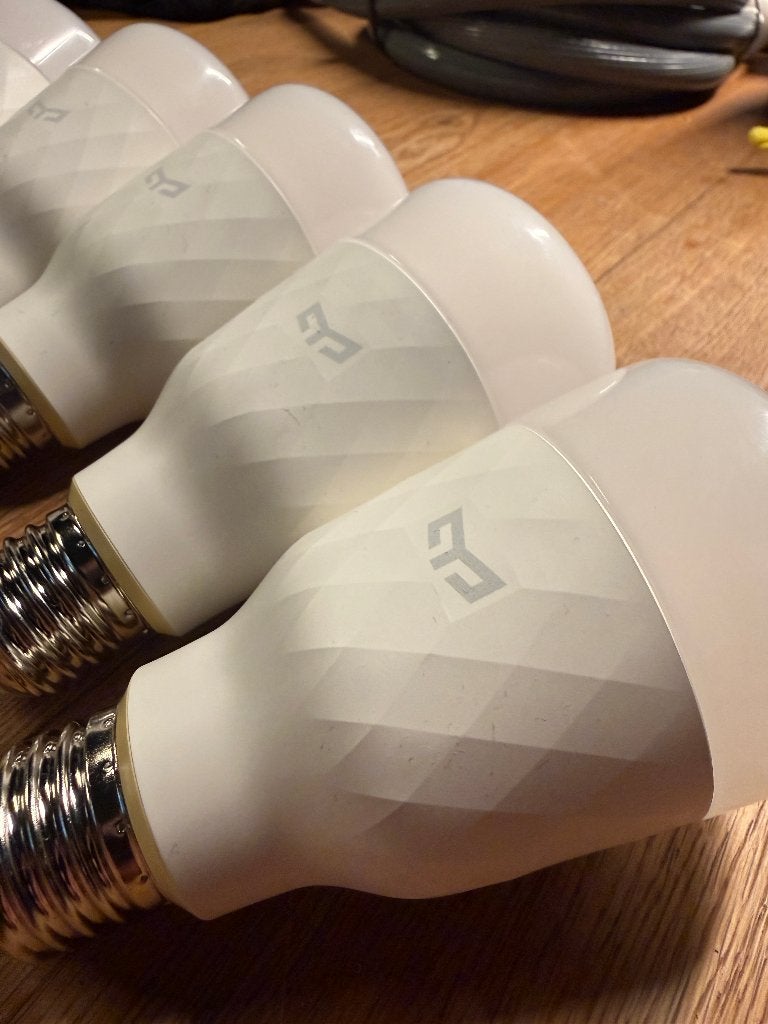 Yeelight Smart LED Bulb (Tunable White), Huis en Inrichting, Verzenden, Gebruikt, E27 (groot), Led-lamp