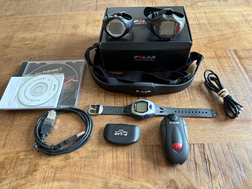 Polar RS400 en anderen hartslagmeter en accessoires, Sport en Fitness, Hartslagmeters, Ophalen of Verzenden, Gebruikt, Polar, Met borstriem
