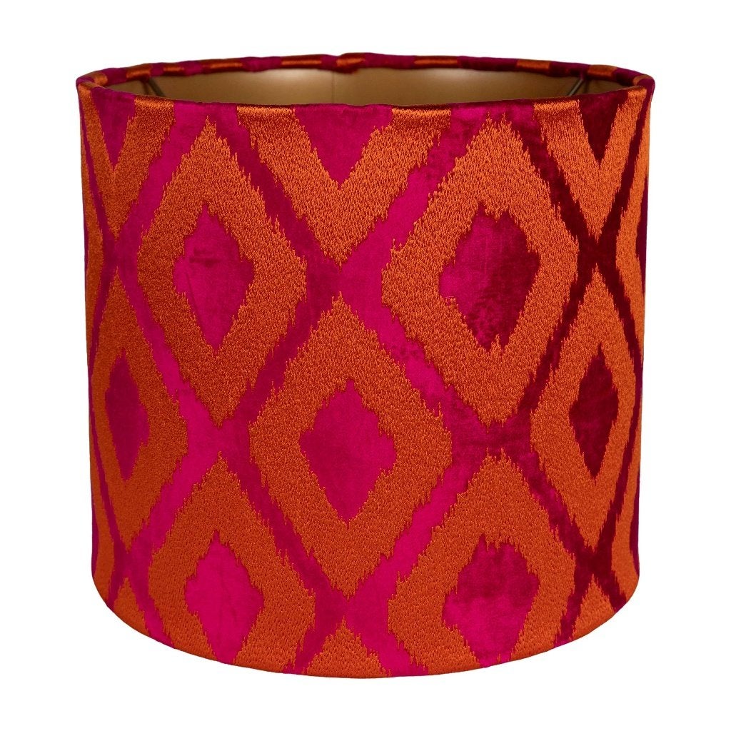 ELIORA Lampenkap Ø31x28cm fuchsia - Colmore by diga, 31 cm, Tafellamp, Nieuw, Ophalen of Verzenden