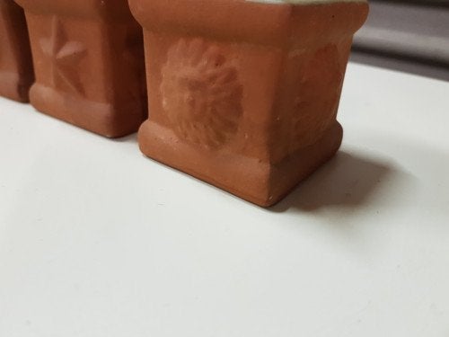 kaarsen 3 x terra cotta, Ophalen of Verzenden, 'T Olde Gre-j, Info@toldegrej.nl, Endepoelstraat 20f Didam