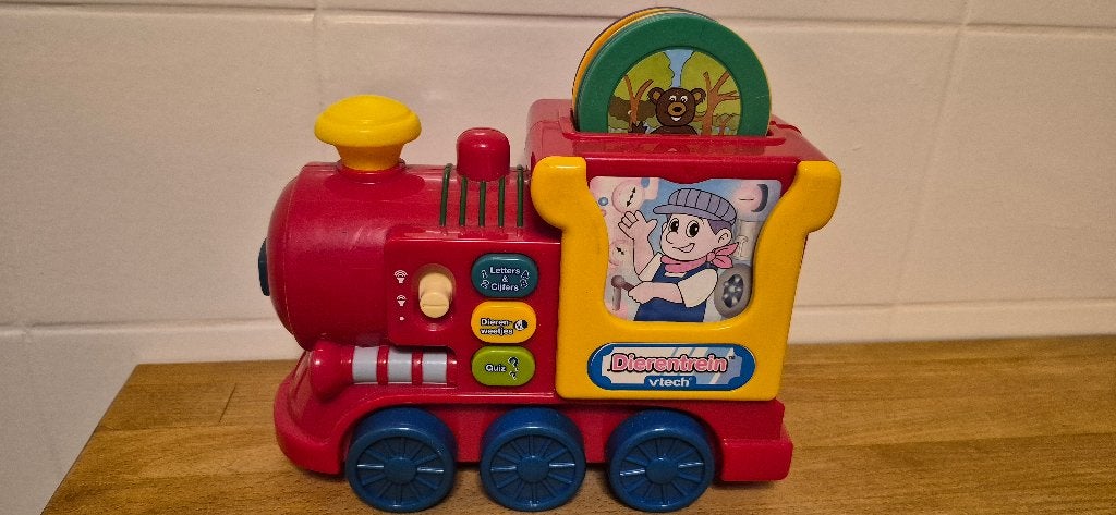 VTech Dierentrein Educatief Speelgoed, Ophalen of Verzenden, Gebruikt, 6 maanden tot 2 jaar