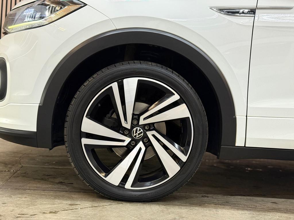 Volkswagen T-Cross 1.0 TSI R-Line 2019 DSG IQ-LIGHT VIRTUAL, Auto's, Volkswagen, T-Cross, Gebruikt, 116 pk, Wit