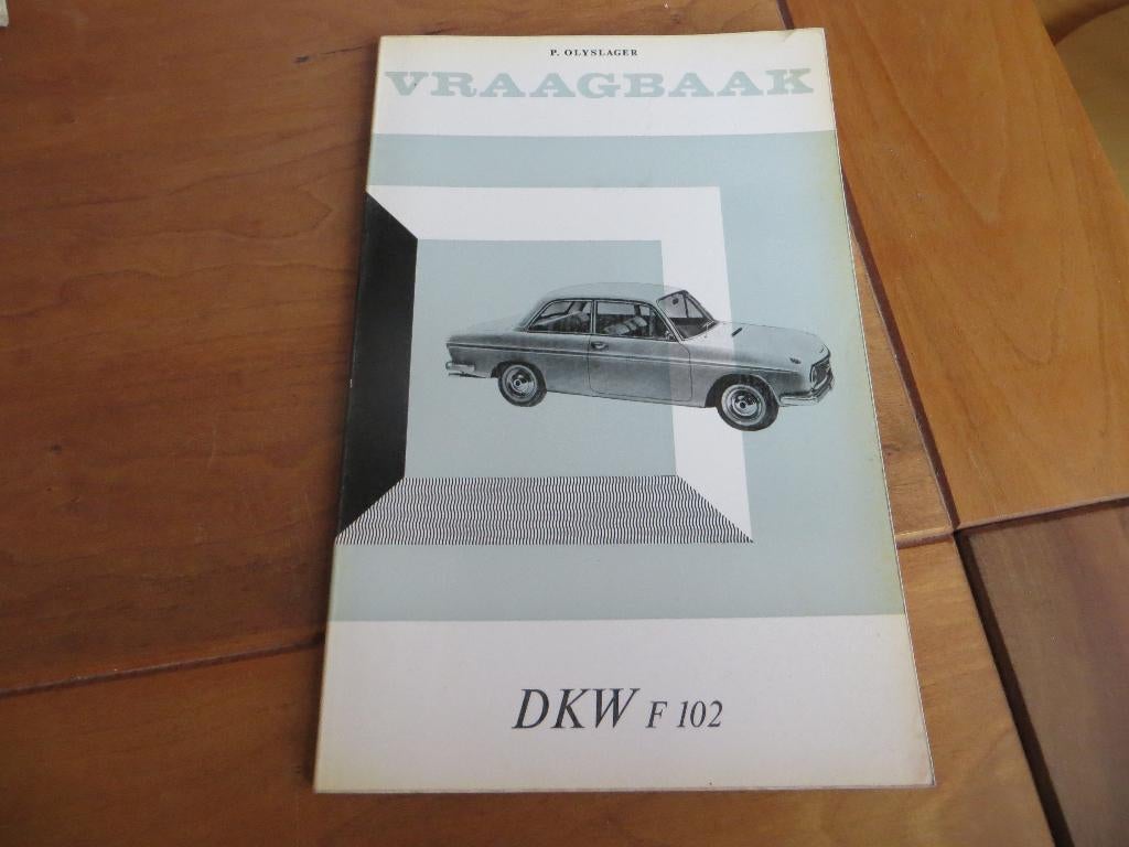 Vraagbaak DKW F 102 vanaf 1964, zeer mooi!, Auto diversen, Handleidingen en Instructieboekjes, Ophalen of Verzenden