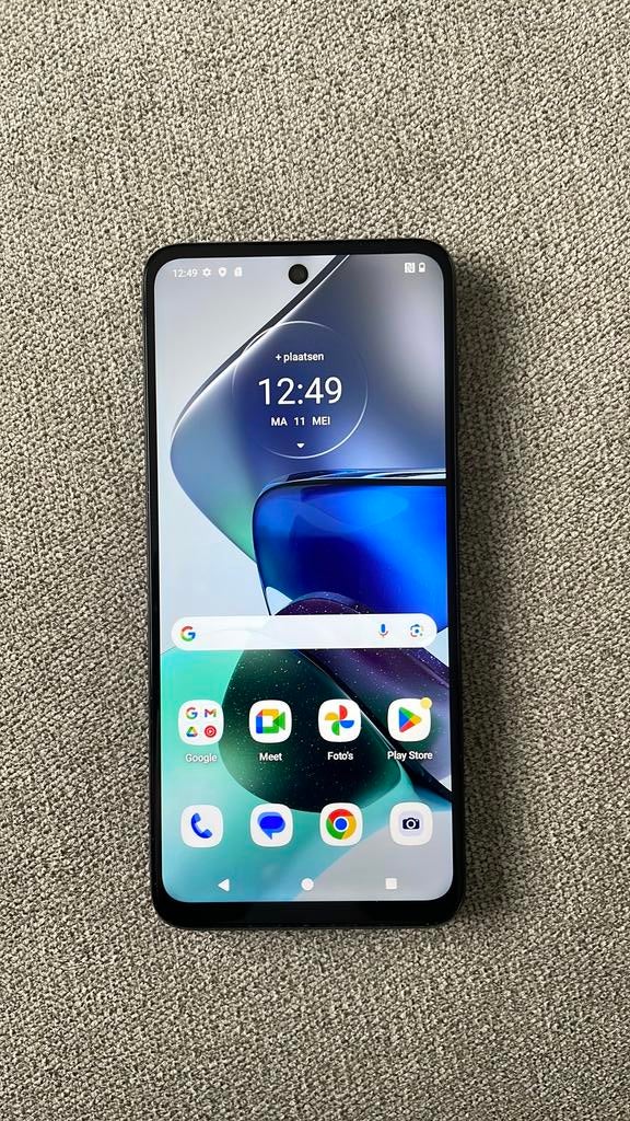 Motorola Moto G23 - 128GB - Matte Charcoal Zo goed als nieuw, Ophalen, Overige modellen, Zwart, Touchscreen