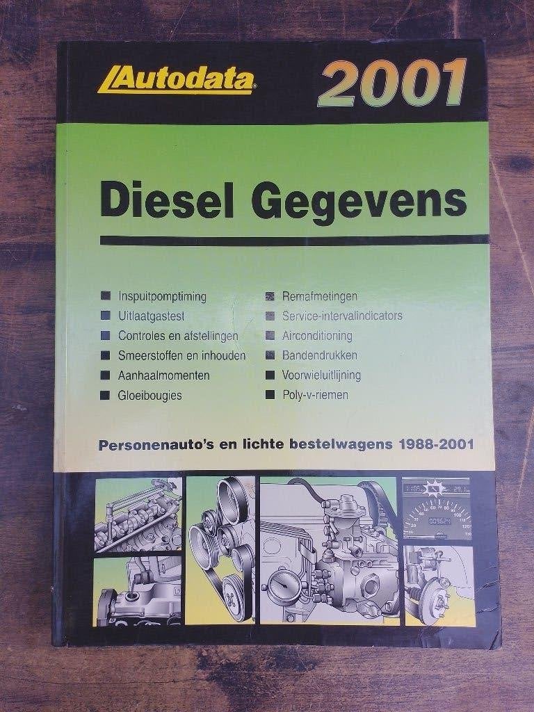 Autodata Diesel afstelgegevens alle auto's 1988 - 2001, Ophalen of Verzenden, Gelezen, Algemeen