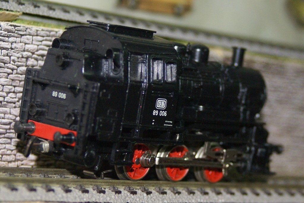 Stoom locomotief Br.89  ( electronische shakeling ), Wisselstroom, Locomotief, Ophalen of Verzenden, Zo goed als nieuw
