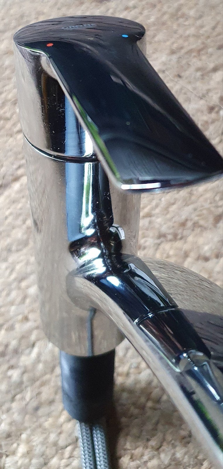 Grohe Keukenmengkraan/wastafel - Nieuw en niet draaibaar, Ophalen of Verzenden, Nieuw, Zilver, Grohe