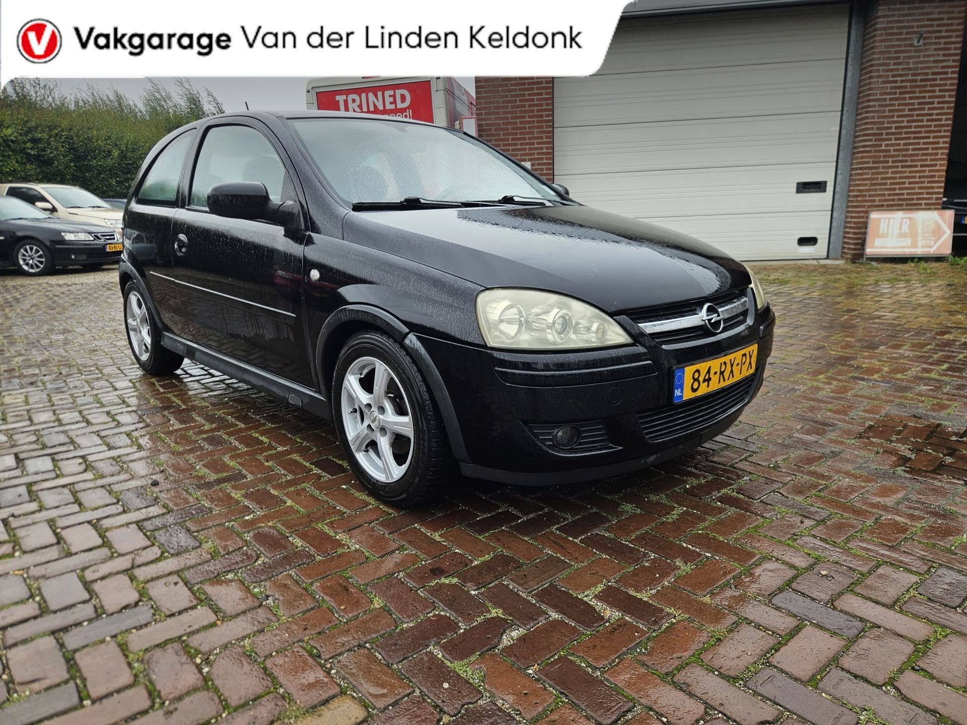 Opel Corsa 1.4-16V Cosmo, Auto's, Opel, Voorwielaandrijving, Gebruikt, 4 cilinders, Zwart