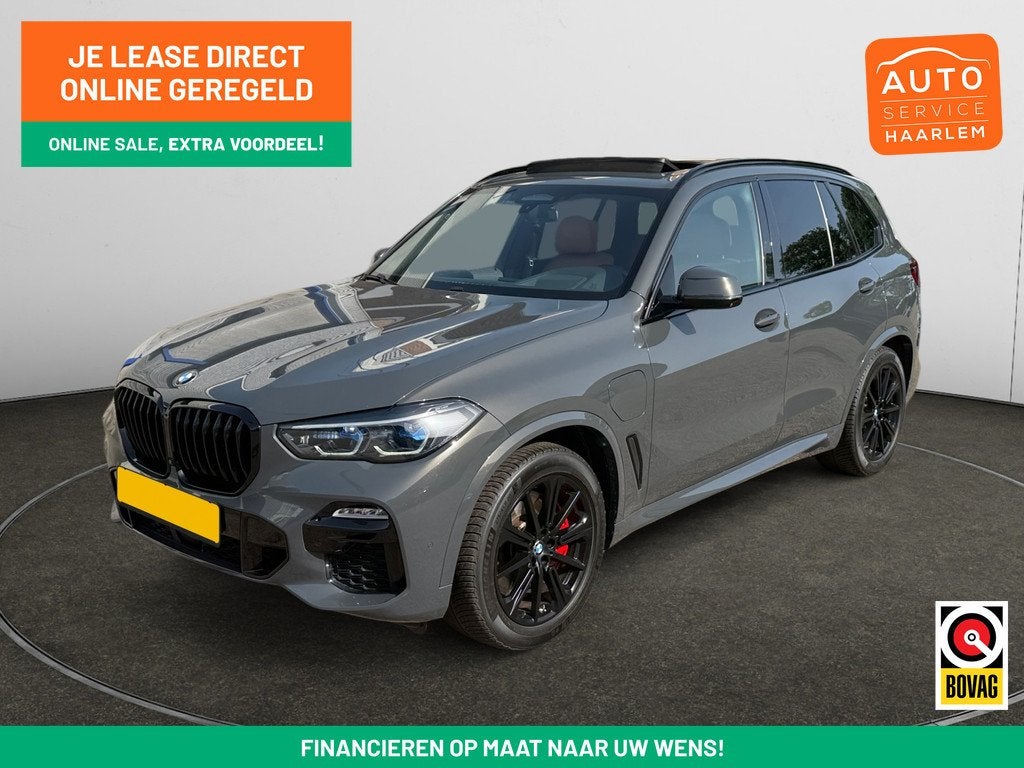 BMW X5 xDrive45e M Sport- Dravitgrau, Laser led, Stoelmassag, Auto's, BMW, Automaat, Gebruikt, 394 pk, Met garantie (alle)