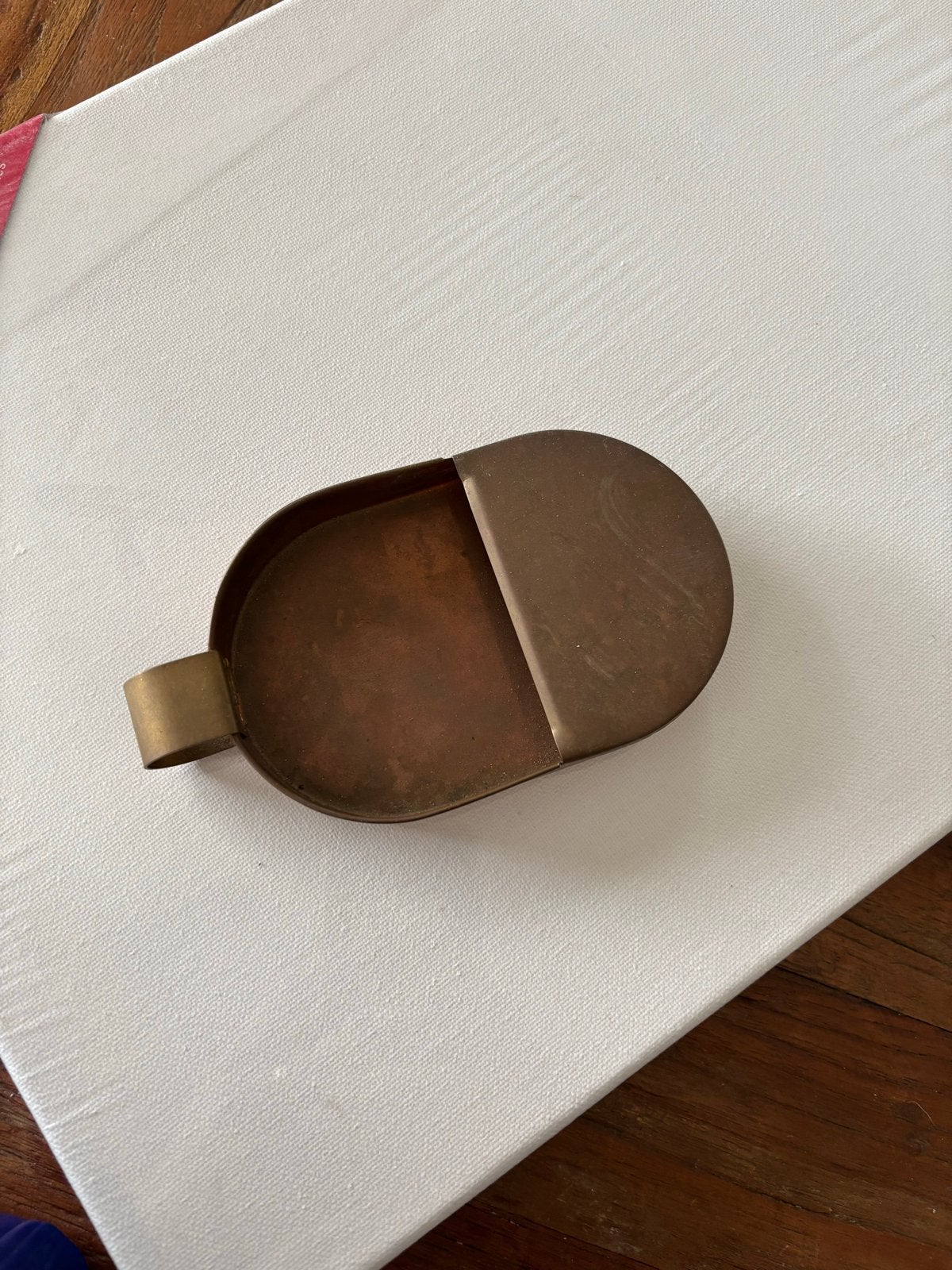 Koperen Centenbak - Vintage Muntbakje, Ophalen of Verzenden, Koper